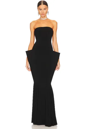 Norma Kamali Strapless Wing Fishtail Gown in . Size M, S, XS, XXS.