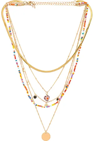 8 Other Reasons Beaded Layered Necklace in .