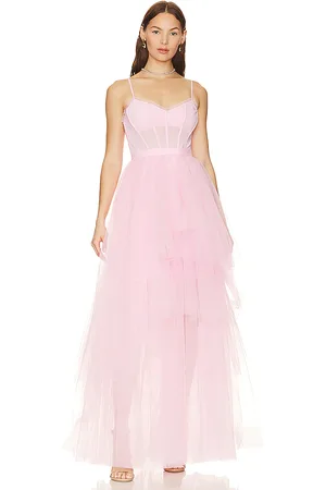 BCBG Max Azria Corset Tiered Gown in . Size 6, 8.