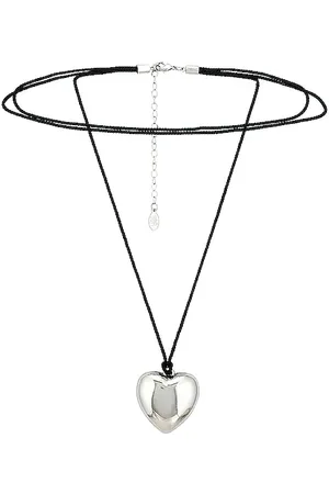 8 Other Reasons Metallic Heart Choker in .