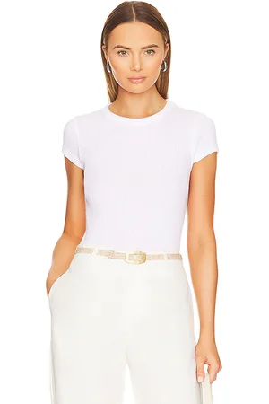 ENZA COSTA Pointelle Cap Sleeve Crew in . Size S, XL, XS.