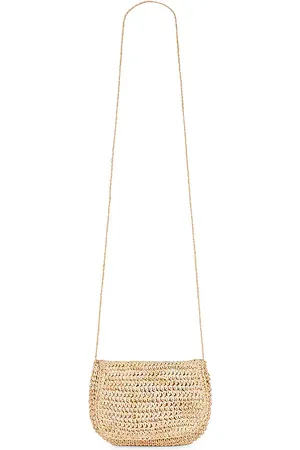 Hat Attack Straw Belt Bag in .