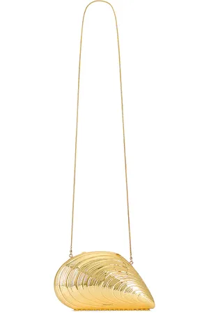 Simkhai Bridget Oyster Shell Clutch in .