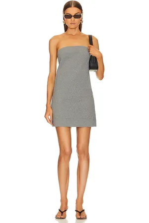Norma Kamali Strapless Tailored Terry Mini Dress in . Size M, XL, XS.