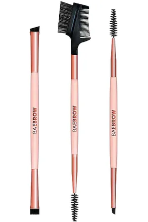 BAEBROW Brush Trio: Essential Brush Styling Kit in .