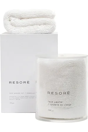 Resore Set of 2 Wash Cloths With Wash Cloth Holder in .