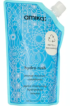 Amika Hydro Rush Intense Moisture Conditioner Refill Pouch in .
