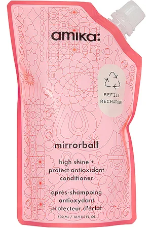 Amika High Shine + Protect Antioxidant Conditioner Refill Pouch in .