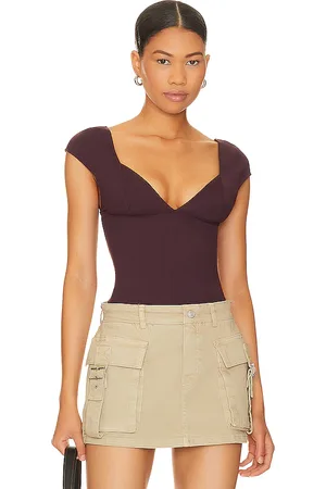 Free People X Intimately FP Duo Corset Cami In Vintage Grape in . Size M, XL.