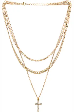 Amber Sceats X REVOLVE Cross Layered Necklace in .