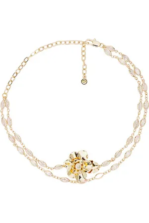 Ettika Flower Choker in .