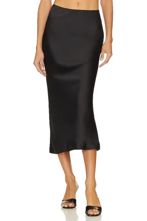 Norma Kamali X Revolve Bias Obie Skirt To Midcalf in . Size M, XL, XS.