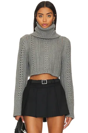 Camila Coelho Daria Cable Sweater in . Size L, S, XL.