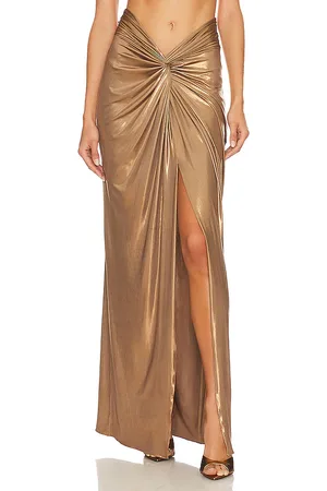 LAPOINTE Twist Sarong Skirt in . Size 6.