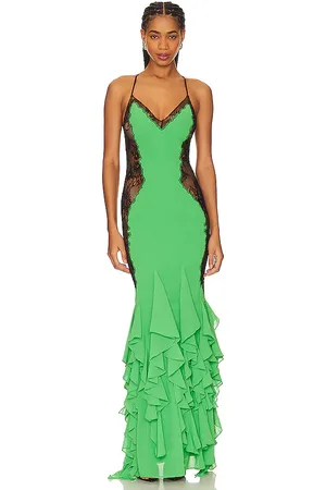 Lace up Maxi Oversize Dresses for Women FASHIOLA