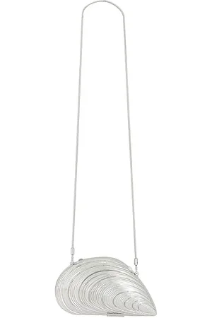 Simkhai Bridget Oyster Shell Clutch in .