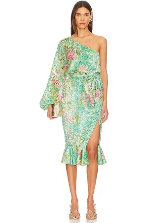 HEMANT AND NANDITA X REVOLVE Veena Midi Dress in . Size M, S, XS.