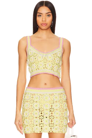 Lovers And Friends Meadow Crochet Top in . Size S.