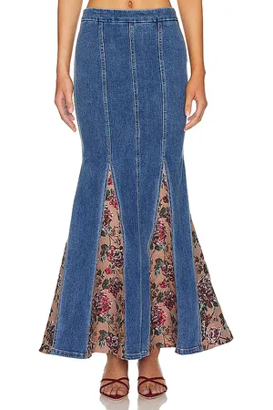 MAJORELLE Luda Maxi Skirt in . Size S, XXS.