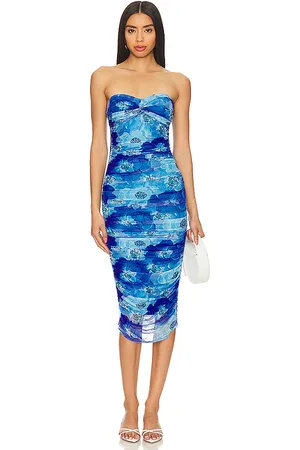 MORE TO COME Micayla Ruched Dress in . Size XXS.