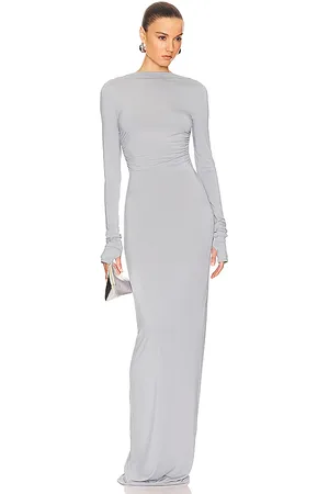 Helsa Jersey Backless Maxi Dress in . Size XL.
