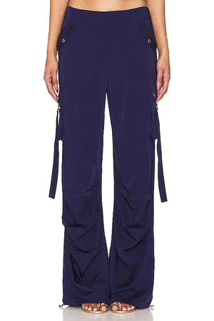 SER.O.YA Lai Satin Cargo Pant in . Size S, XL.