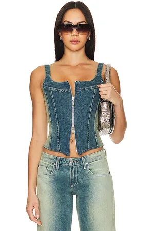 EB DENIM Rainy Corset in . Size XS.