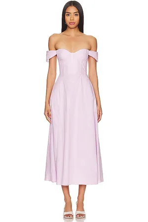 Bardot X REVOLVE Magdelena Midi Dress in . Size 6.