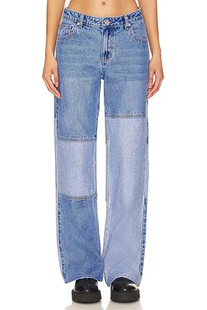 MORE TO COME Aluna Wide Leg Jean in . Size L, XL, XS, XXS.