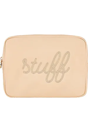 Stoney Clover Lane Sand Stuff Embroidered Large Pouch in .