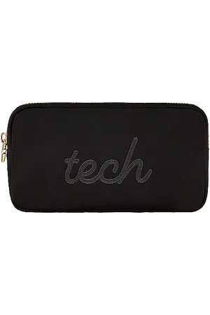 Stoney Clover Lane Noir Tech Embroidered Small Pouch in .