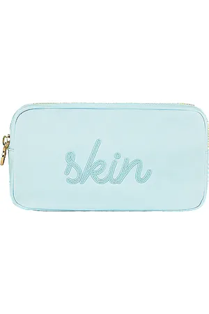Stoney Clover Lane Sky Skin Embroidered Small Pouch in .