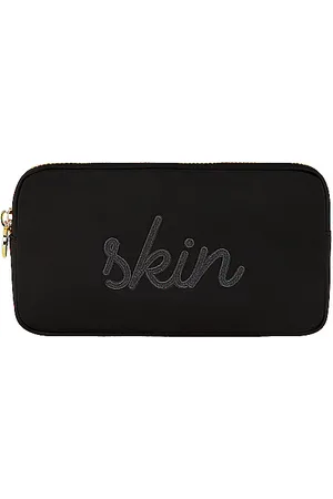 Stoney Clover Lane Noir Skin Embroidered Small Pouch in .