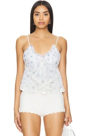 Free People Femme Fatale Printed Top In Combo in . Size S.
