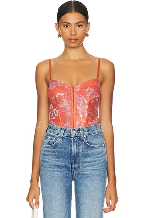 Free People X Intimately FP Printed Night Rhythm Bodysuit in . Size XL.