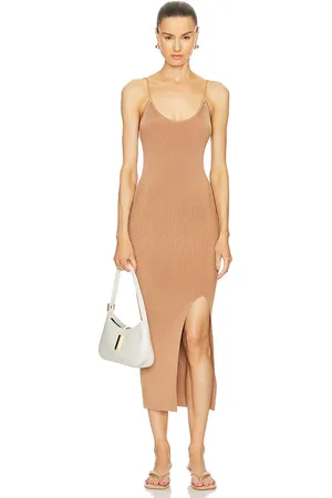 LPA Karter Knit Midi Dress in . Size M.
