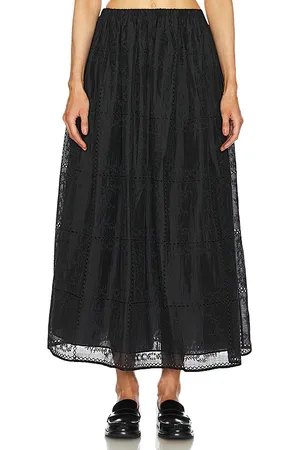 Helsa Handkerchief Midi Skirt in . Size XL.