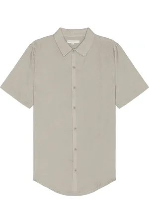 ONIA Jack Air Linen Shirt in . Size S.
