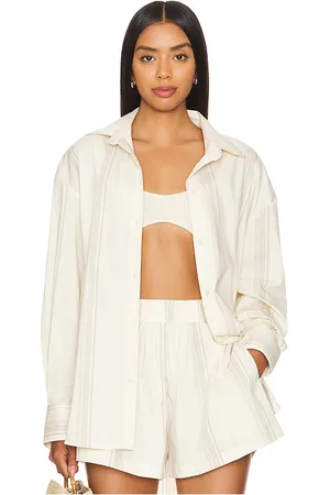 FAITHFULL THE BRAND En Vau Oversized Shirt in . Size XS.