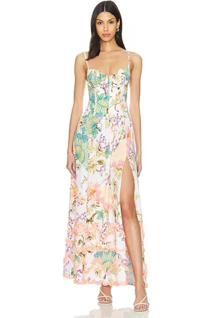 Agua Bendita X Revolve Lana Maxi Dress in . Size S.