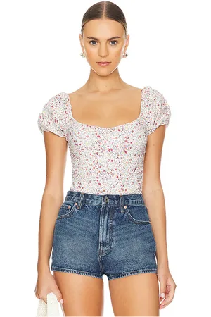 Free People X Intimately FP Printed Bella Bodysuit in . Size XS.