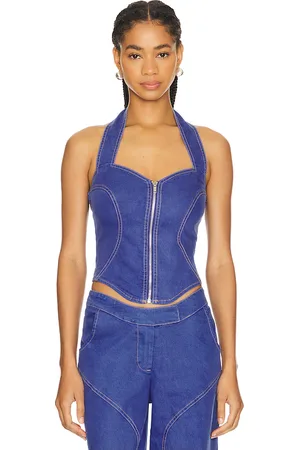 BY.DYLN Ramona Corset Top in . Size S, XS.