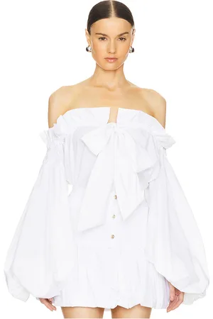Caroline Constas Adeline Off Shoulder Blouse in . Size S.