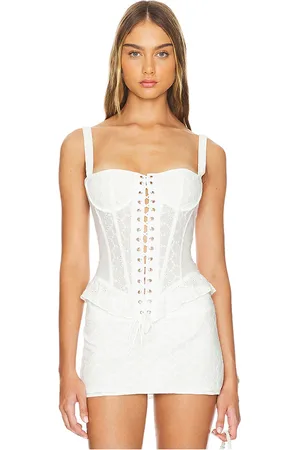 Lioness Prophecy Tie Up Corset in . Size M, S, XS, XXS.