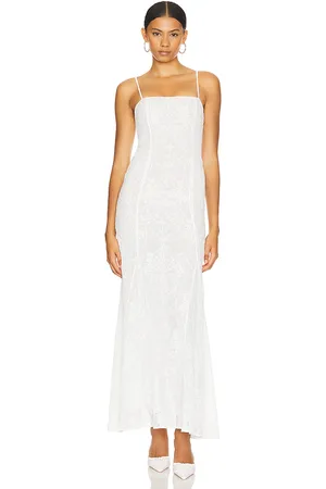 LOBA Caesarea Embroidered Maxi Dress in . Size XXS.