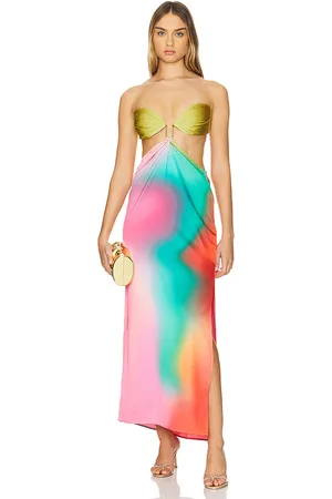 Baobab Voila Dress in Pink,Orange. Size XL.