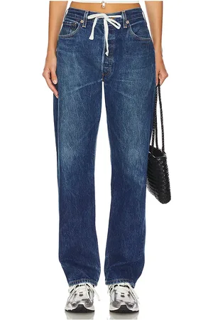aligrace Baggy Drawstring Customs Wide Leg in . Size 25, 26, 27, 33, 34.