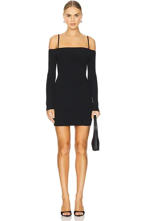 GOOD AMERICAN Virgo Off Shoulder Mini Dress in . Size M, S, XXXL/3X, XXXXL/4X.
