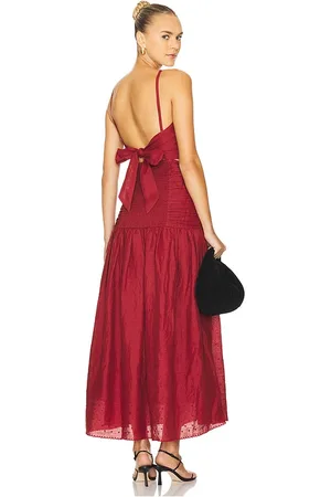 POSSE Aurelia Square Neck Dress in . Size XXS.