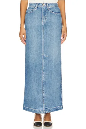 Hudson Reconstructed Maxi Skirt in . Size 25, 26, 29.